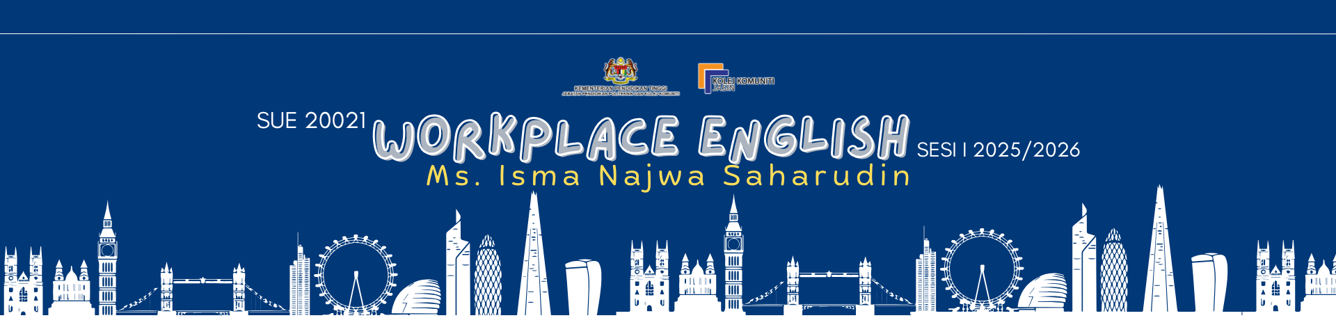 SUE20021 WORKPLACE ENGLISH 