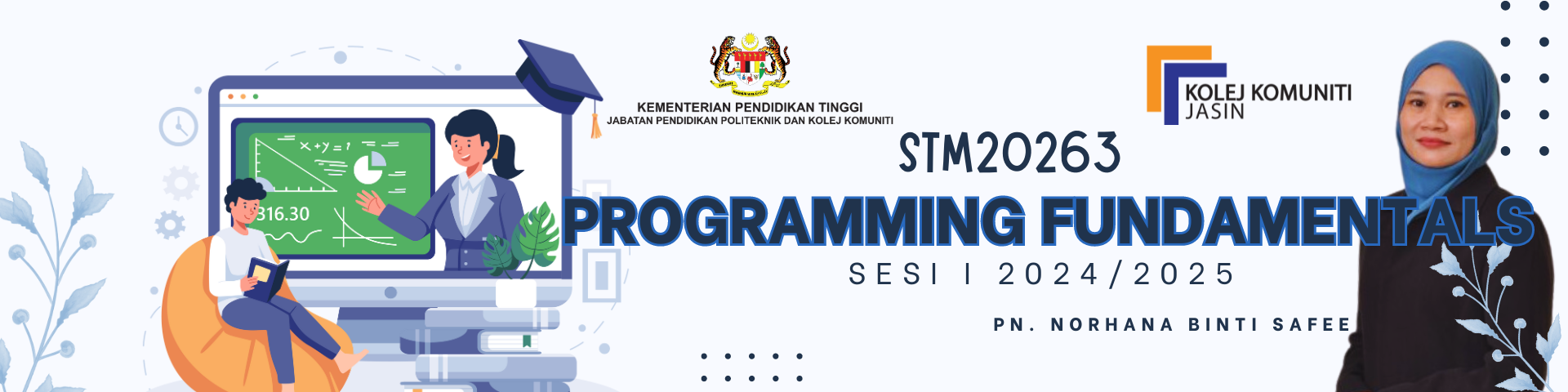 STM20263 PROGRAMMING FUNDAMENTALS