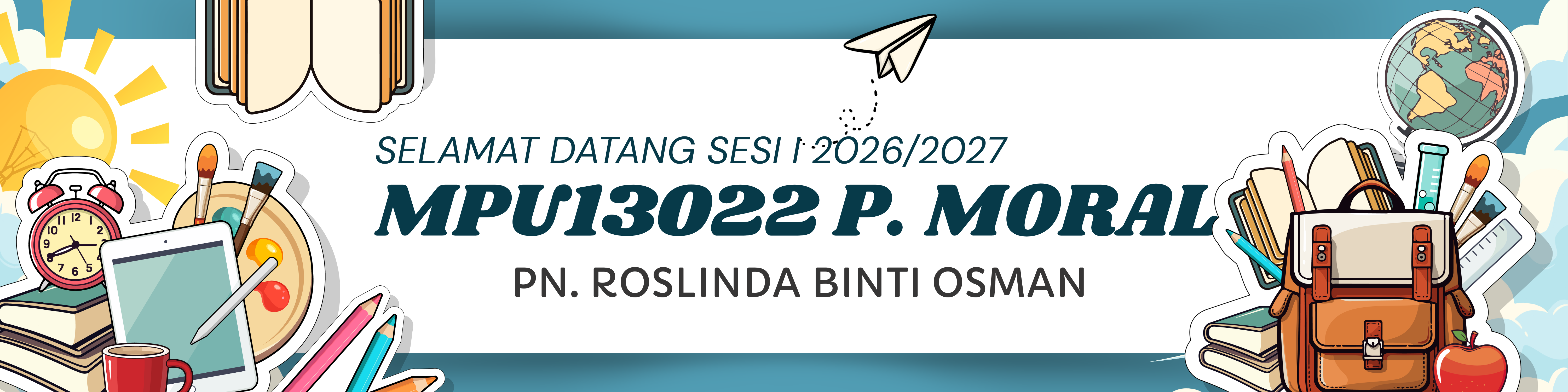 MPU13022 PENDIDIKAN MORAL