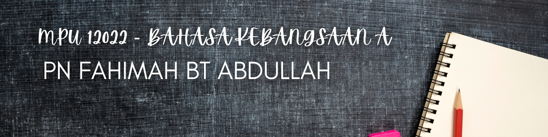 MPU 12022 - BAHASA KEBANGSAAN A