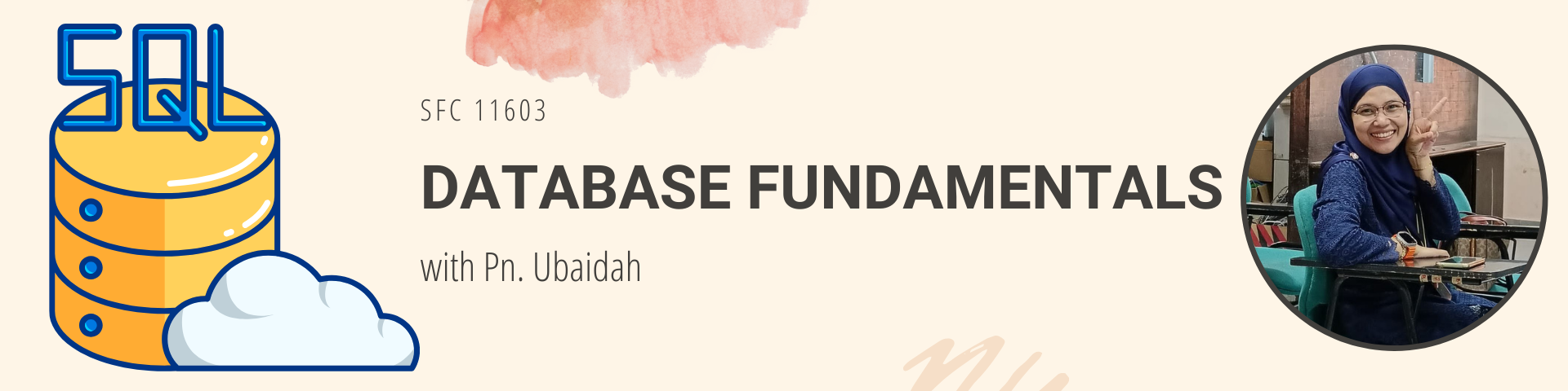 SFC 11603: DATABASE FUNDAMENTALS