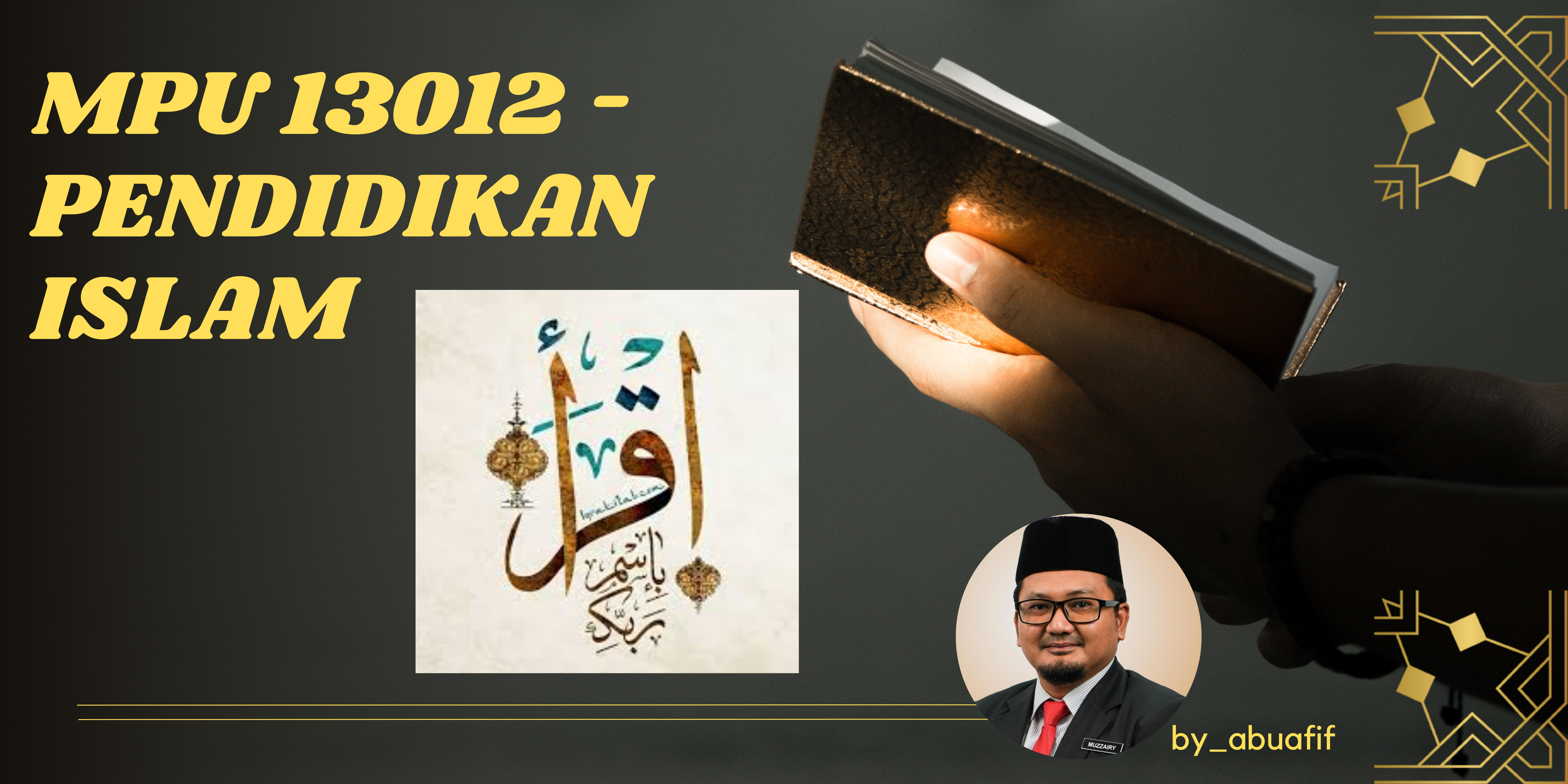 MPU13012 Pendidikan Islam*