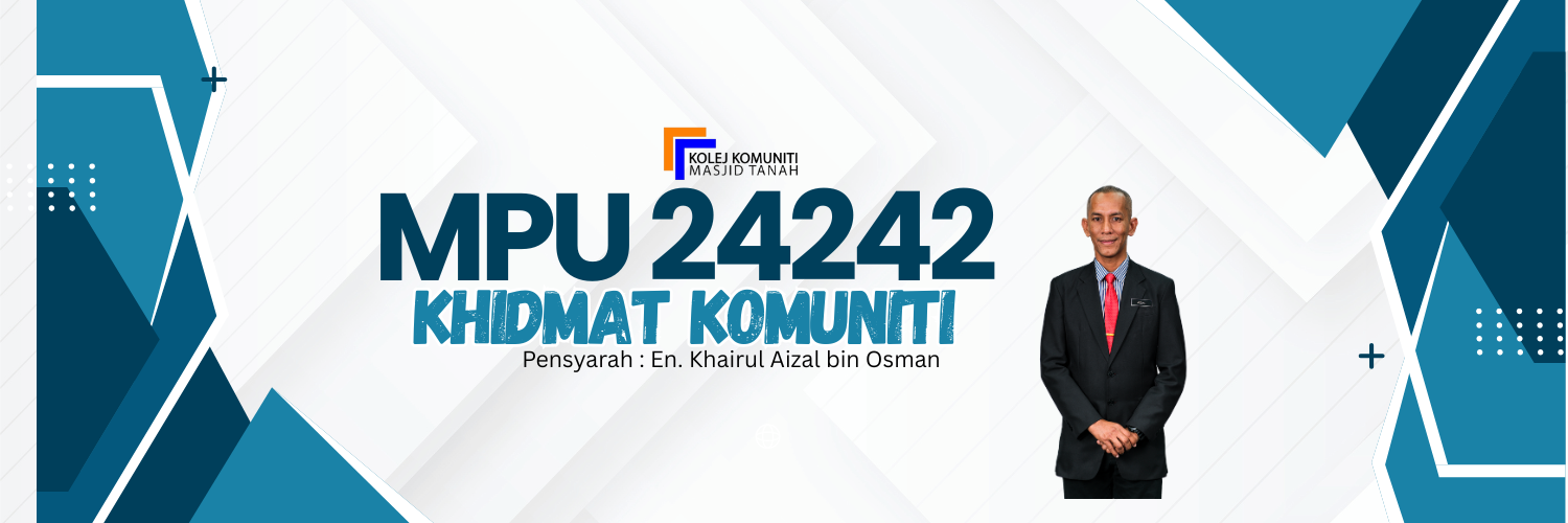 MPU24242 KHIDMAT KOMUNITI