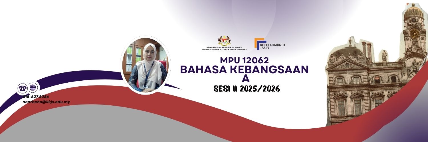 MPU 12062 BAHASA KEBANGSAAN A