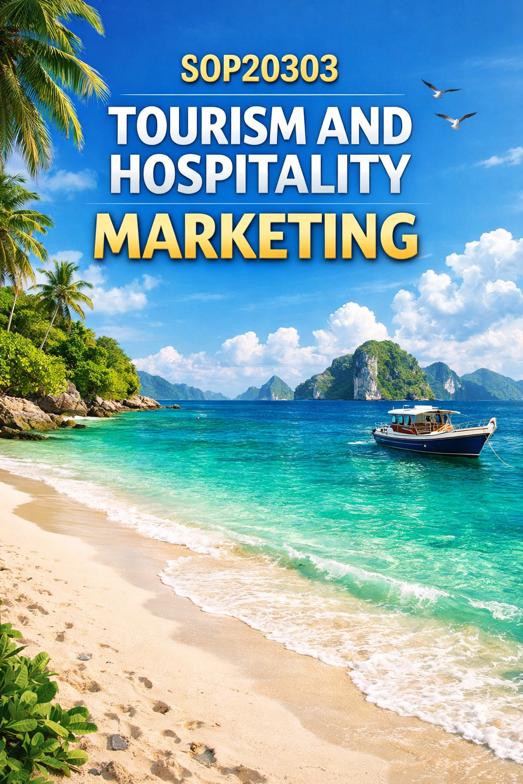 SOP20303 TOURISM AND HOSPITALITY MARKETING