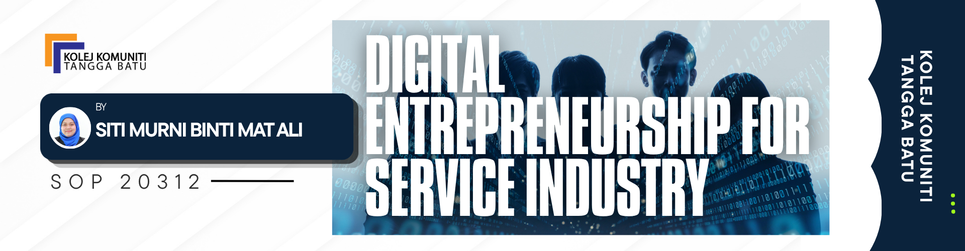 SOP 20312 DIGITAL ENTREPRENEURSHIP FOR SERVICE INDUSTRY
