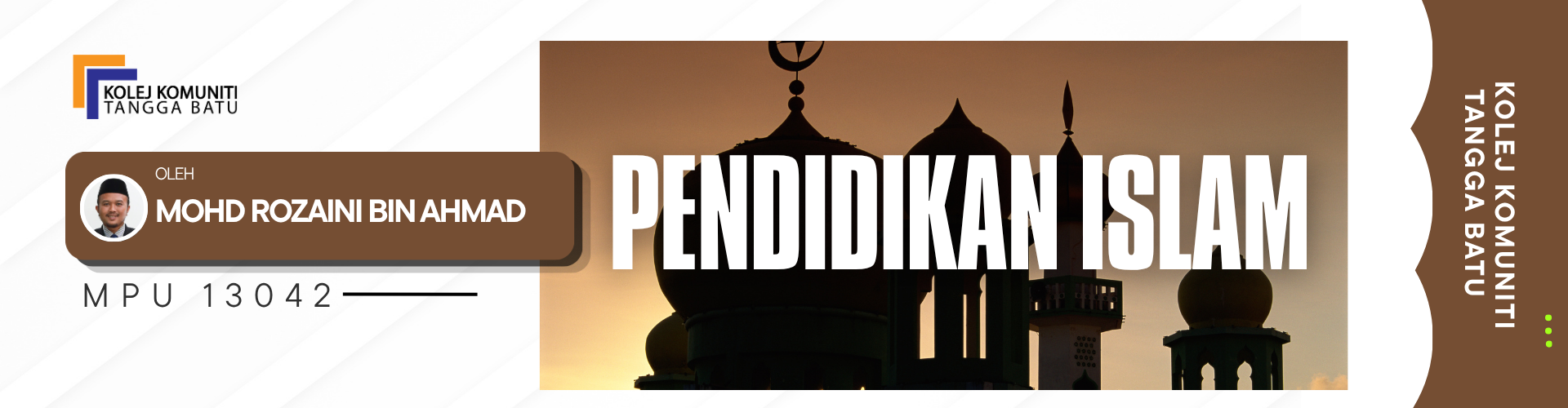MPU 13042 PENDIDIKAN ISLAM