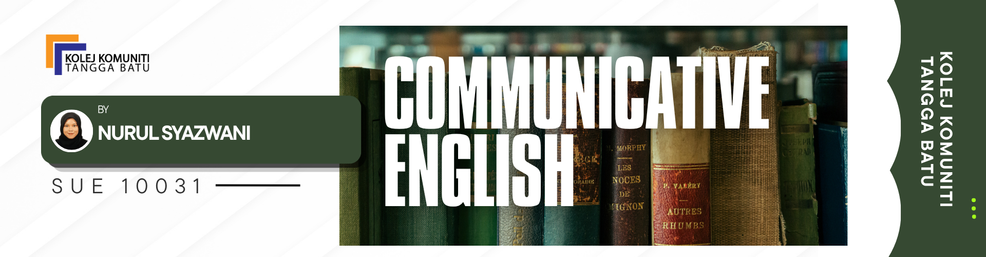 SUE 10031 COMMUNICATIVE ENGLISH