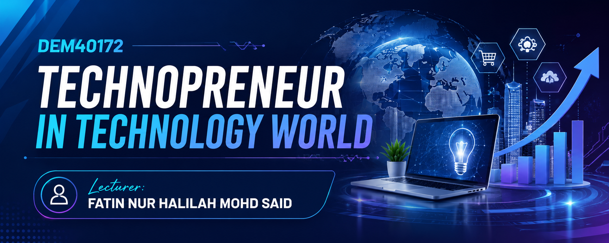 DEM40172 TECHNOPRENEUR IN TECHNOLOGY WORLD