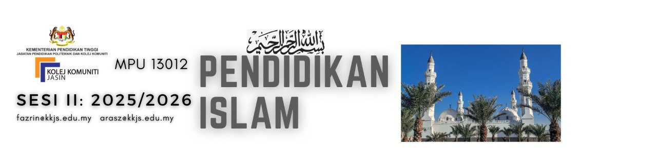 MPU 13012 PENDIDIKAN ISLAM