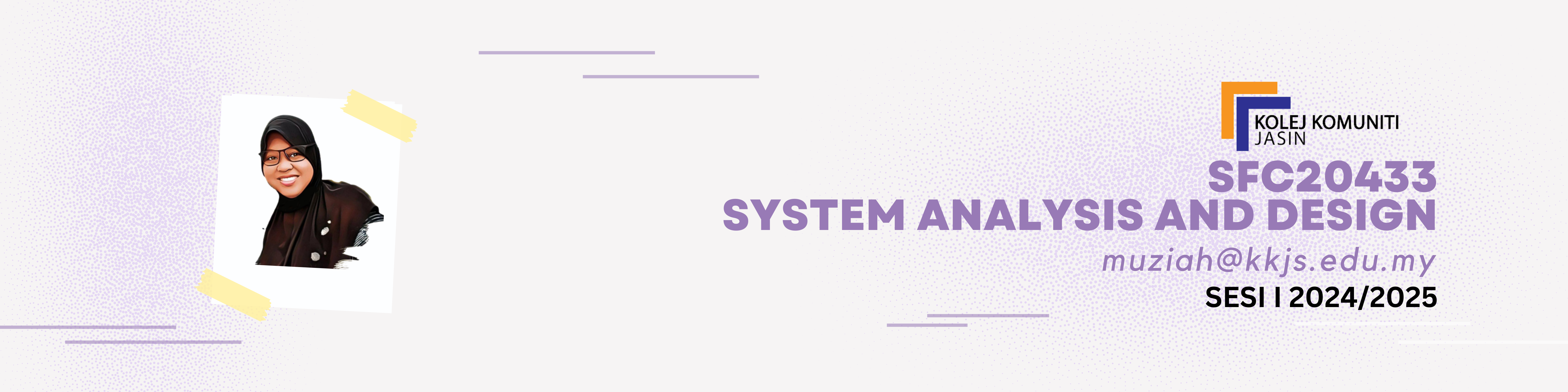 SFC20433 SYSTEM ANALYSIS AND DESIGN