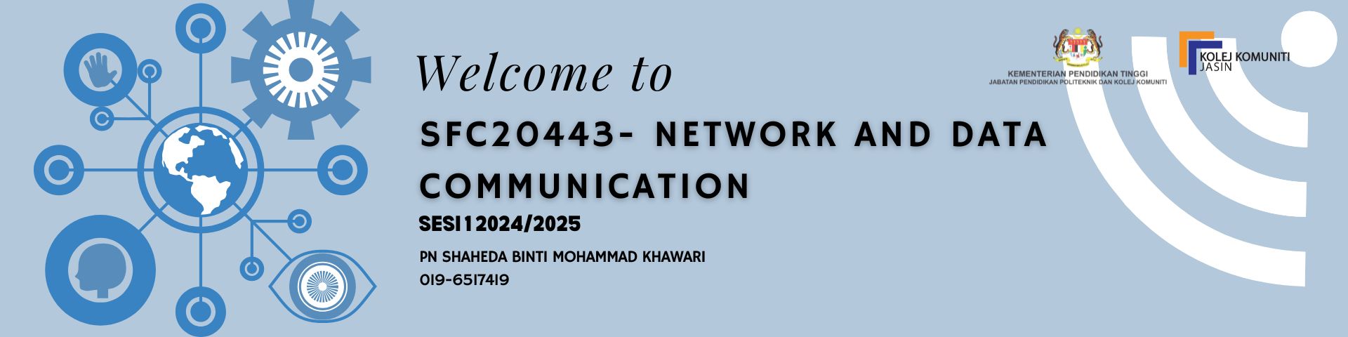 SFC20443 NETWORK AND DATA COMMUNICATION